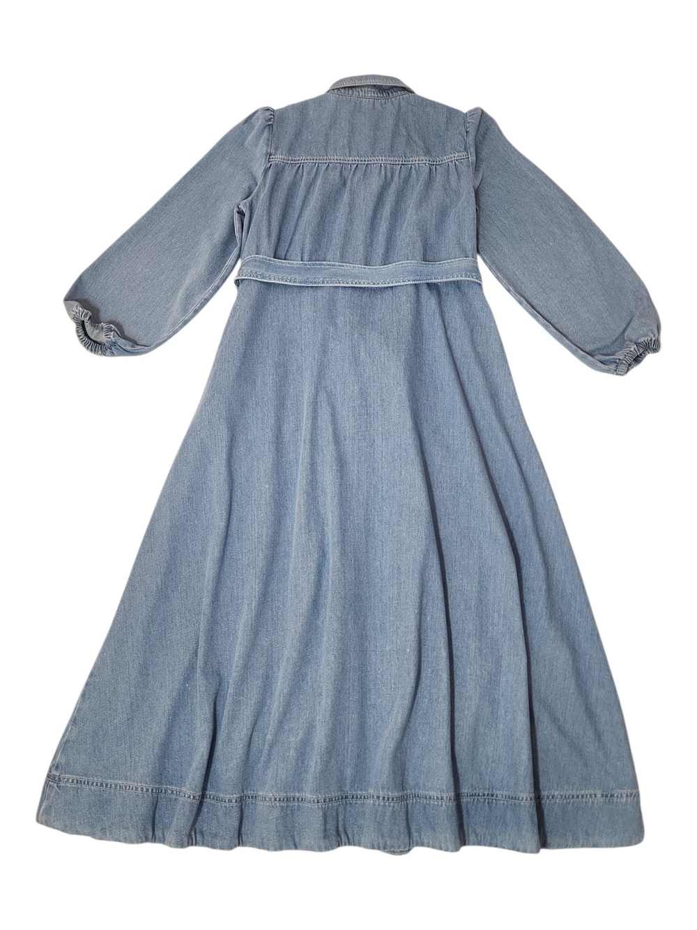 Boden Denim Shirt Button Front Midi Dress - Picture 5 of 10